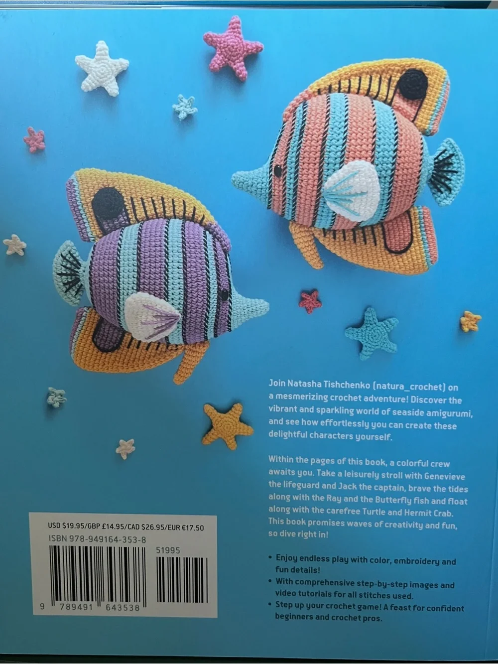 NEW LOT/3 BOOKS- Aquatic Amigurumi Books 1 & 2 and Enchanted Woodland Amigurumi